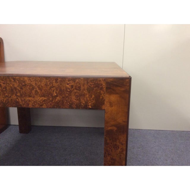 Burl Wood Side Table Chairish