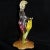 Beautiful vintage Murano hand blown pink Sommerso nude spring garden nymph Italian art glass sculpture. The figure is...