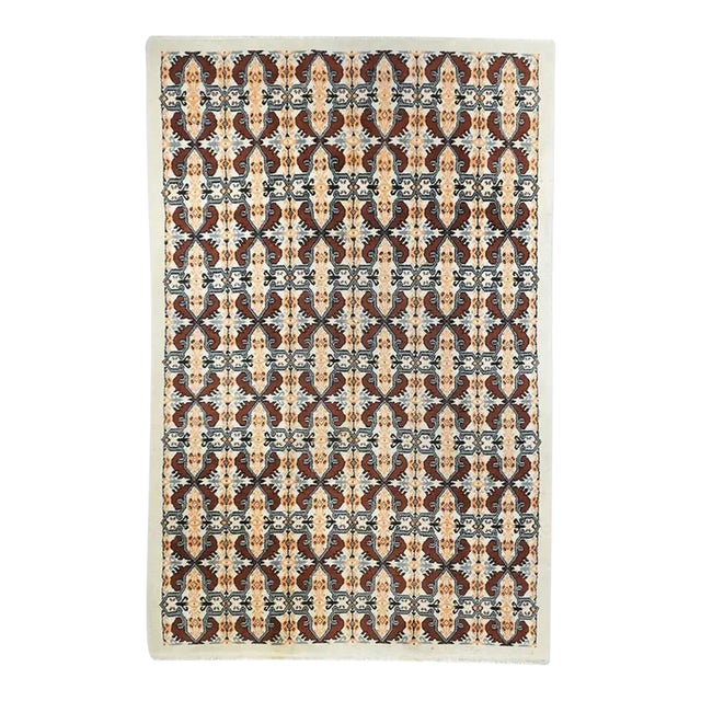 Vintage Moroccan Rug 6'4'' x 10 For Sale