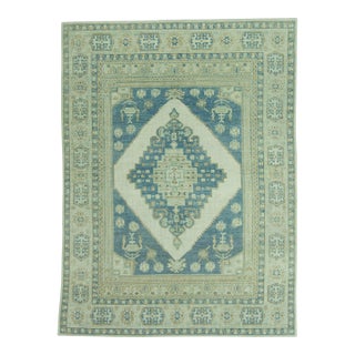 Turkish Oushak Antique Look Rug 9'2" x 12'4" #20091 For Sale