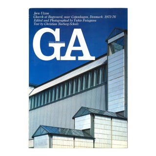 Jorn Utzon: Church at Bagsvaerd, Book by Yukio Futagawa (Photographer) For Sale