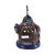Figurative Chinese Vintage Handmade Red Ceramic Birdcage Shape Display Figure For Sale - Image 3 of 8