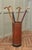 Hammered and Riveted Copper Iron Stick Stand, 1900 For Sale - Image 4 of 8