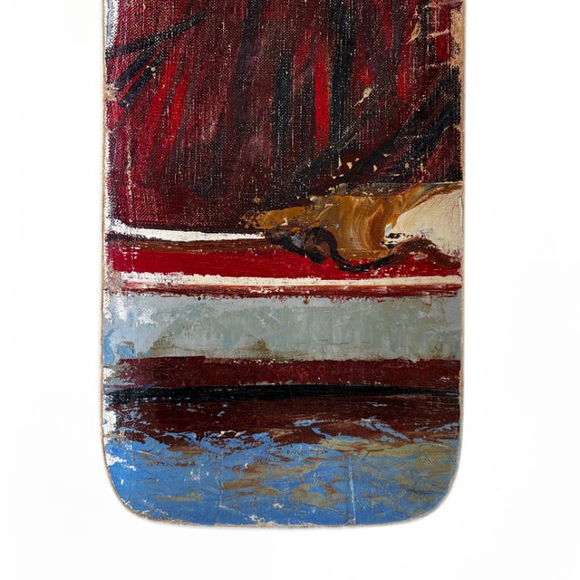 "Le Port De Marseille" Original Custom Painted Plate Installation - Set of 4 For Sale - Image 6 of 16