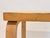 Tan L-Legged Table by Alvar Aalto for Artek, 1960s For Sale - Image 8 of 13