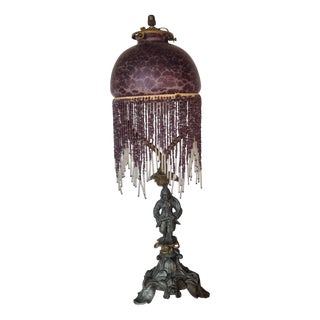 Art Nouveau Desk Lamp, 1950s For Sale