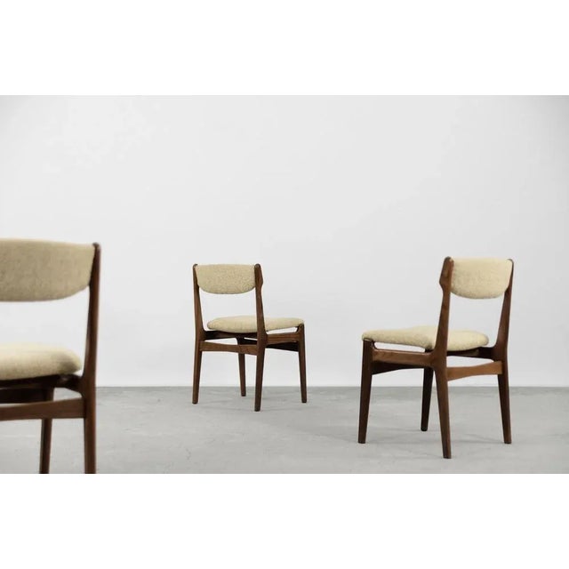 Mid-Century Modern Scandinavian Teak Dining Chairs, 1960s, Set of 4 For Sale - Image 14 of 18