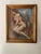 Textile 1970s Vintage Nude Painting on Canvas, Framed For Sale - Image 7 of 10
