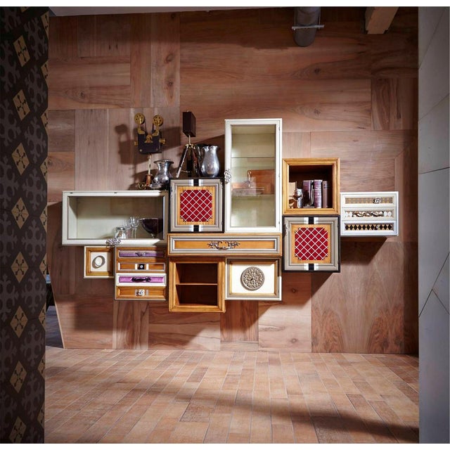 One Composition Sideboard by Lola Glamour Dimensions: D 45 x W 300 x H 170 cm Materials: Wood. One of the most elegant...