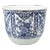 Mid-20th Century Blue and White Delft Cachepot Planter For Sale
