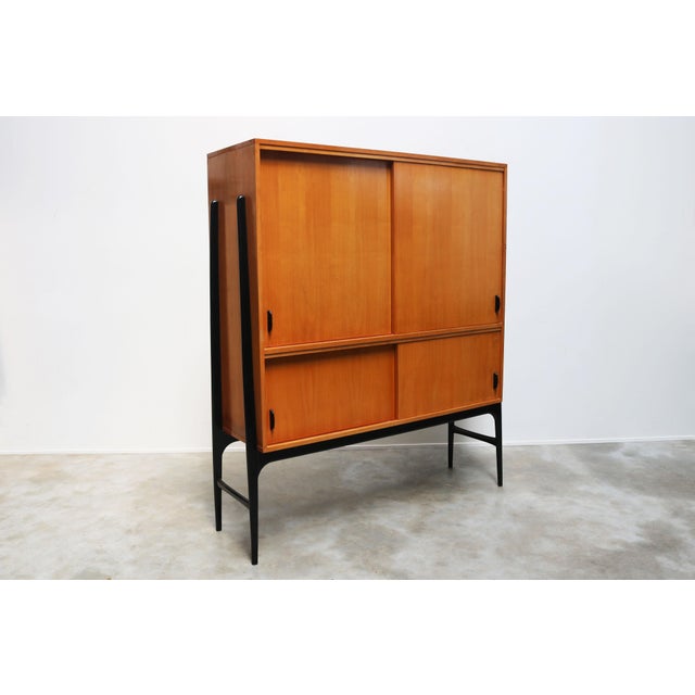 Mid-Century Modern Belgian Highboard by Alfred Hendrickx for Belform, 1958 For Sale - Image 15 of 15