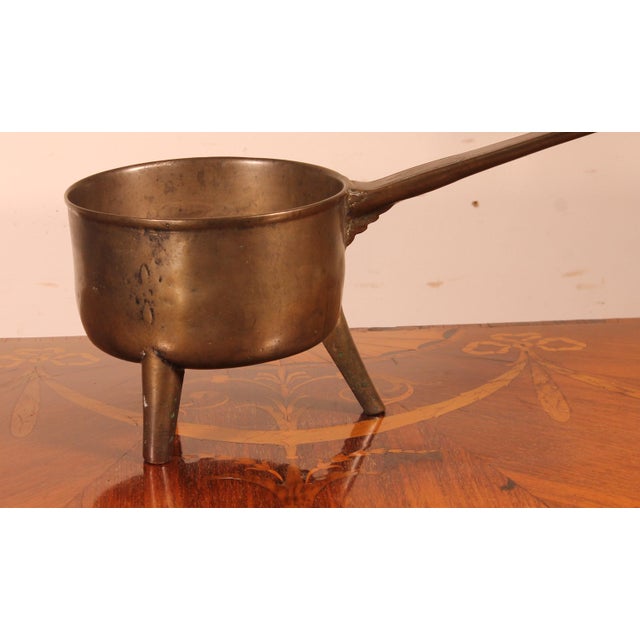 Metal 18th Century Tripod Apothecary Skillet, England For Sale - Image 7 of 8