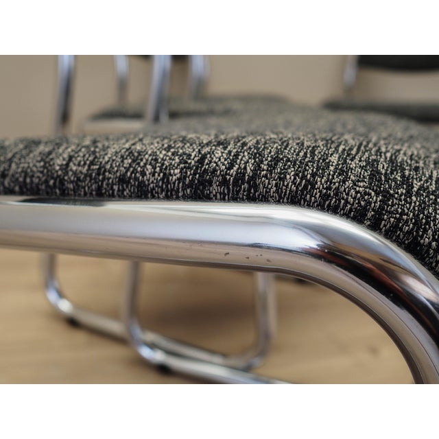 Metal Italian Chairs, 1980s, Set of 6 For Sale - Image 7 of 18