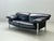 Poltrona Frau Black 3-Seater Sofa by Pierluigi Cerri for Poltrona Frau, Italy, 1990s For Sale - Image 4 of 15