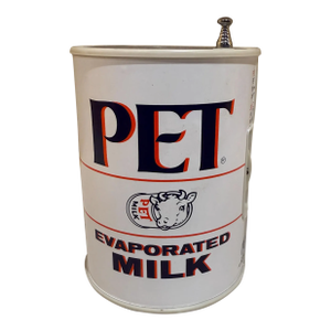 MId-Century Modern Vintage Pet Radio Evaporated Milk Advertising
