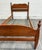 Traditional Vintage Twin Size Federal Style Empire Style American Tiger Maple Bed For Sale - Image 3 of 10