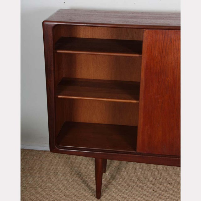 Brown Scandinavian Sideboard by Henry Walter Klein for Bramin, 1960s For Sale - Image 8 of 11