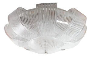 Ceiling Light with Clear Murano Glass, Italy, 1990s