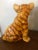 Ceramic Vintage Marwal Chalkware 14” Bengal Tiger Cub Sculpture – Hand-Painted Mid-Century Hollywood Regency Safari Decor For Sale - Image 7 of 12