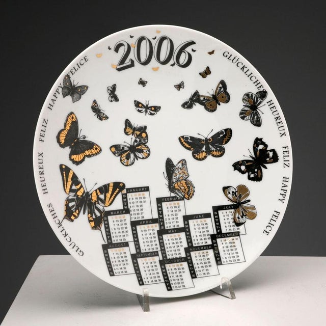 Calendar Series Plate by Piero Fornasetti, 1950s For Sale - Image 3 of 9
