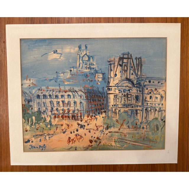 Set of 4 Vintage Prints of Paris Scenes by Jean Dufy For Sale - Image 12 of 18