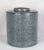 Very large cylindrical box by françois bernard 1990. Hard porcelain with bluish gray enamel with black decor. Signature on...