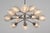 Large Sputnik Opal Glass Globes Chandelier from Kaiser Idell / Kaiser Leuchten, Germany, 1970s For Sale - Image 9 of 14