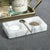 An elegant and functional addition to your dining setup, this marble salt and pepper dish features a satin finish that...