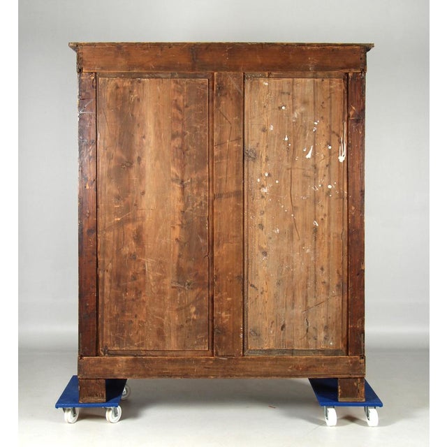 19th Century German Biedermeier Wardrobe, 1820 For Sale - Image 12 of 13