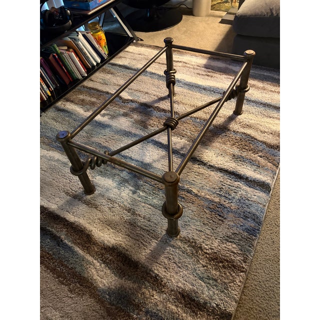 Vintage Giacometti Style Forged Iron Table Base For Sale In Washington DC - Image 6 of 7