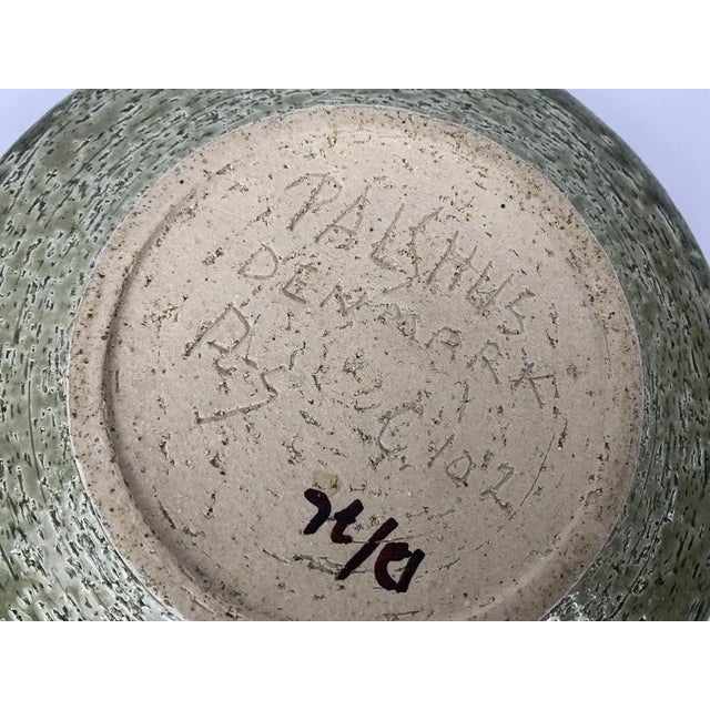 Scandinavian Ceramic Dish Bowl by Per Linnemann-Schmidt for Palshus, Denmark, 1960s For Sale - Image 10 of 12