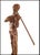 Paul D. Wegner Authentic Full Round Bronze Sculpture "Glassblower", measuring approximately 11" high x 11", listed with...