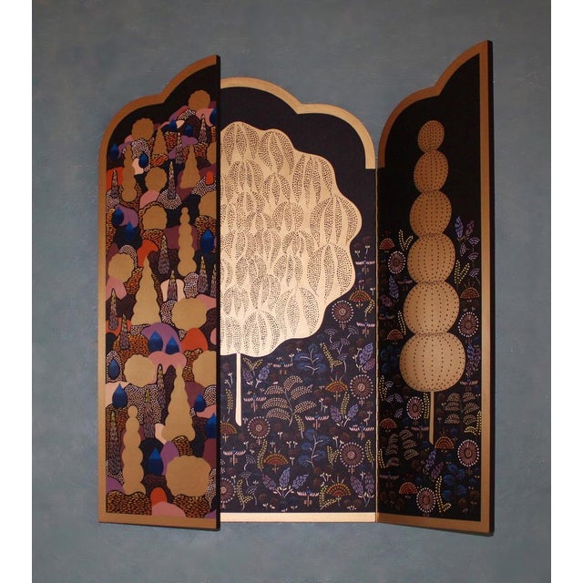 Wonderland Triptych Autumn by Coucou Manou For Sale - Image 4 of 10