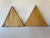 Mid 20th Century Framed Hand Carved Bone Wall Art Pair Pagoda & Flower For Sale - Image 9 of 11
