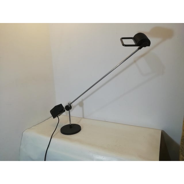 Handle-Style Table Lamp by D'Urbino, Lomazzi and De Pas for Stilnovo, Italy, 1970s For Sale - Image 12 of 12