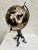 1960s Mid-Century Modern Brass and Iron Hand Made Globe For Sale - Image 5 of 12