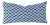 Brunschwig & Fils Lattice Figured Texture in Canton Lumbar Blue Pillow Cover - Blue and White Lattice Rectangle Cushion Case For Sale