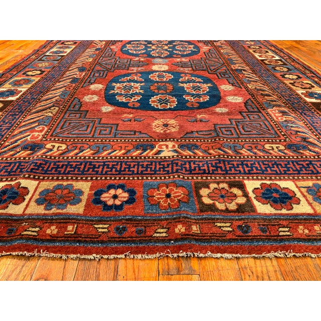 Traditional Nazmiyal Collection Antique East Turkestan Khotan Rug For Sale - Image 3 of 9