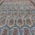 Textile All-Over Paisley Pattern Antique Persian Malayer Rug in Blue and Red Blue and Red 4'3"x6'4" For Sale - Image 7 of 9