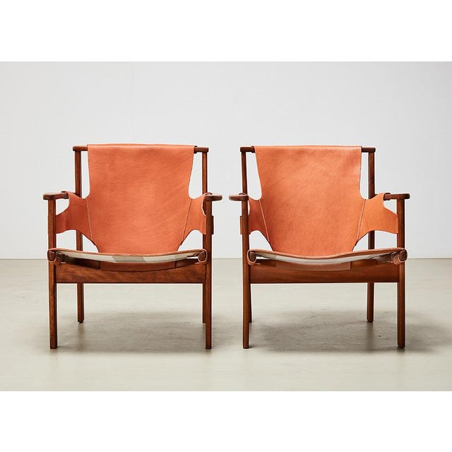 1960s Vintage Trienna Lounge Chairs by Carl-Axel Acking for Nordiska Kompaniet, Sweden, 1960s, Set of 2 For Sale - Image 5 of 11