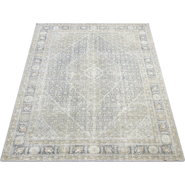 1940s Persian Tabriz Rug For Sale In Los Angeles - Image 6 of 6