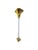 Mid-Century Modern Vintage Relux Milano Italy Brass & Lucite Torchiere Floor Lamp Model 101 For Sale - Image 3 of 12