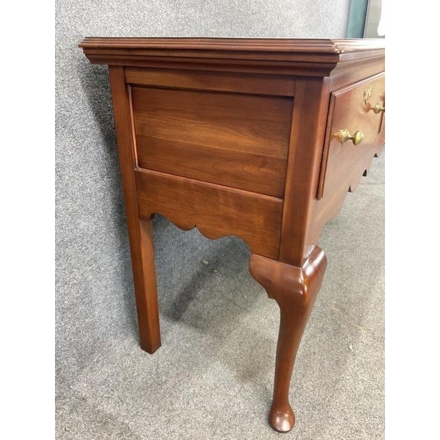 1970s 1970s Henkel Harris Solid Wild Black Cherry Sideboard - Virginia Galleries For Sale - Image 5 of 13