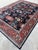 Tribal Navy Persian Heriz Design Hand-Knotted Wool Rug, 10'01 X 13'08 For Sale - Image 3 of 10