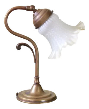 Vintage Art Nouveau Tulipano Table Lamp, Italy, 1980s