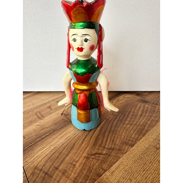 Children's 1970s Small Moving Hand Painted Doll For Sale - Image 3 of 6