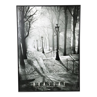 Vintage Brassai 'Les Escaliers De Montmartre' 1988, Framed Print For Sale