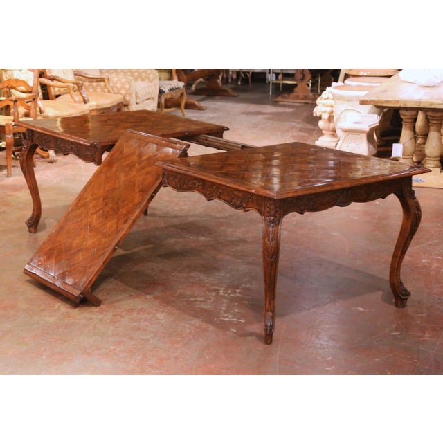 Late 20th C. Guy Chaddock & Co. Clarence Collection Walnut Dining Set For Sale - Image 4 of 16