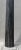 Antique architectural salvage doric column from a residence in Belgium. Original weathered black finish. This piece is...