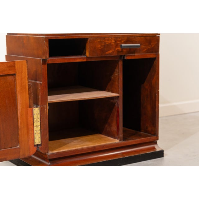 Art Deco Bedside Table, Cervigón, Spain, 1920s For Sale - Image 6 of 12